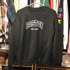 Boston Black womens Sweater